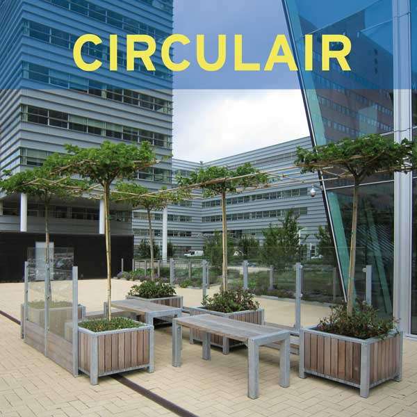 Straatmeubilair | Circulaire producten | Compleet FalcoBloc terras | image #1 |  straatmeubilair buitenruimte circulair