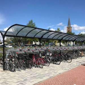 99123 fietsoverkapping fietsparkeren etagerekken