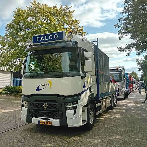 Truckersdag Hardenberg: Falco Chauffeur Hans Rijdt Mee!